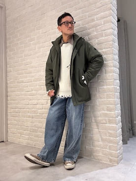 「アイテム（ジャケット/アウター）」を使った、nobgさん（メンズ・171cm）の秋コーディネート