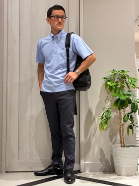 「ABAHOUSE GRAY（アバハウスグレイ）のアイテム」を使った、nobgさん（メンズ・171cm）の夏コーディネート