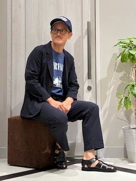 「GOOD ROCK SPEED（グッドロックスピード）のアイテム」を使った、nobgさん（メンズ・171cm）の夏コーディネート