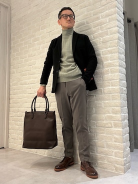 nobgさん（メンズ・171cm）の冬コーディネート