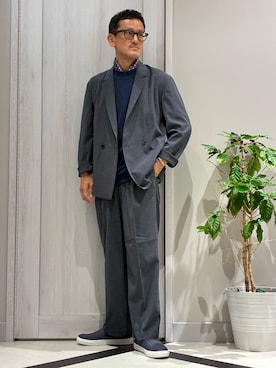 「ABAHOUSE GRAY（アバハウスグレイ）のアイテム」を使った、nobgさん（メンズ・171cm）の夏コーディネート