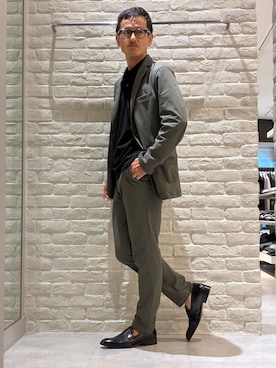 「ABAHOUSE GRAY（アバハウスグレイ）のアイテム」を使った、nobgさん（メンズ・171cm）の夏コーディネート