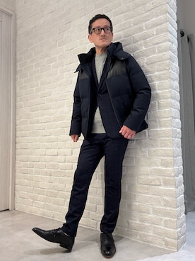 nobgさん（メンズ・171cm）の冬コーディネート