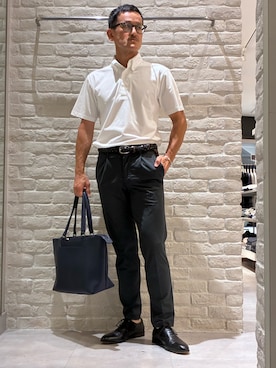 「ABAHOUSE GRAY（アバハウスグレイ）のアイテム」を使った、nobgさん（メンズ・171cm）の夏コーディネート