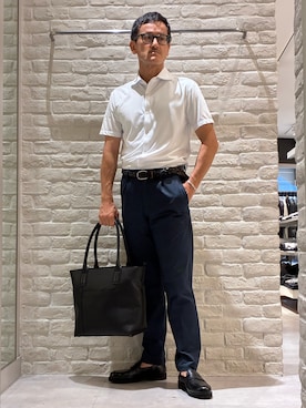 「ABAHOUSE GRAY（アバハウスグレイ）のアイテム」を使った、nobgさん（メンズ・171cm）の夏コーディネート