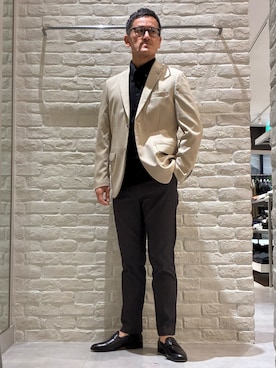 「ABAHOUSE GRAY（アバハウスグレイ）のアイテム」を使った、nobgさん（メンズ・171cm）の春コーディネート