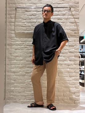 「ABAHOUSE GRAY（アバハウスグレイ）のアイテム」を使った、nobgさん（メンズ・171cm）の夏コーディネート