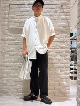 「ABAHOUSE GRAY（アバハウスグレイ）のアイテム」を使った、nobgさん（メンズ・171cm）の夏コーディネート