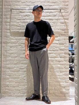 「ABAHOUSE GRAY（アバハウスグレイ）のアイテム」を使った、nobgさん（メンズ・171cm）の春コーディネート