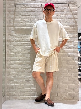 「ABAHOUSE GRAY（アバハウスグレイ）のアイテム」を使った、nobgさん（メンズ・171cm）の夏コーディネート