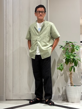 「ABAHOUSE GRAY（アバハウスグレイ）のアイテム」を使った、nobgさん（メンズ・171cm）の夏コーディネート