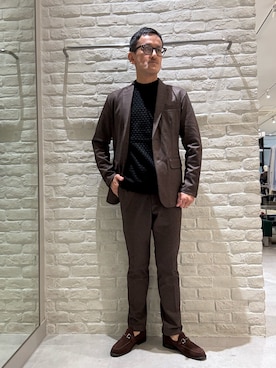 「アイテム（ジャケット/アウター）」を使った、nobgさん（メンズ・171cm）の秋コーディネート