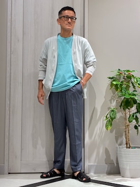 「ABAHOUSE（アバハウス）のアイテム」を使った、nobgさん（メンズ・171cm）の夏コーディネート