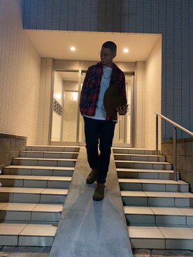 チノパンツを使った 坊主 のメンズ人気ファッションコーディネート Wear チノパンツを使った 坊主 のメンズ人気ファッションコーディネート Wear