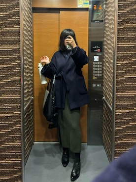 「CONVERSE TOKYO（コンバーストウキョウ）のアイテム」を使った、wegawangchnさん（レディース・168cm）の冬コーディネート