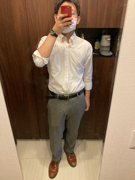 「ECCO」｜SHIMさん（メンズ・165cm）の夏コーディネート