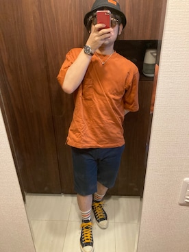 SHIMさん（メンズ・165cm）の夏コーディネート