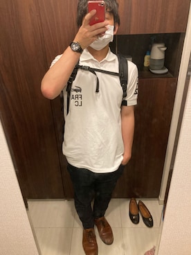 「ECCO」｜SHIMさん（メンズ・165cm）の夏コーディネート