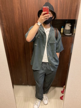 「ｏｒｏｂｉａｎｃｏ」｜SHIMさん（メンズ・165cm）の夏コーディネート