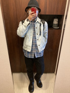 SHIMさん（メンズ・165cm）の春コーディネート