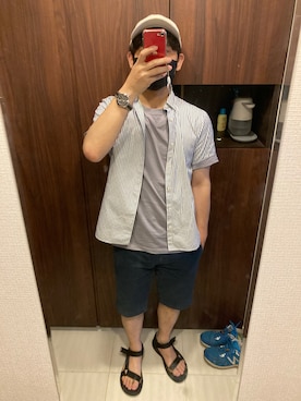 SHIMさん（メンズ・165cm）の夏コーディネート