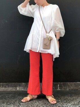 DouDou  阪急三番街店さん（レディース・164cm）の夏コーディネート