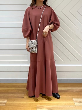 ボルドーワンピ の人気ファッションコーディネート Wear