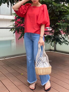 DouDou  阪急三番街店さん（レディース・162cm）の夏コーディネート