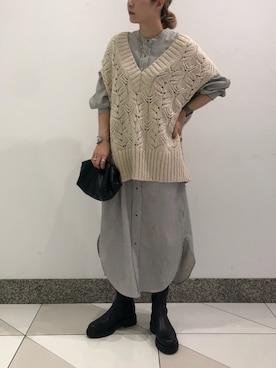 DouDou 阪急三番街店さん(レディース・164cm)の秋コーディネート