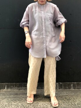 DouDou  阪急三番街店さん（レディース・164cm）の夏コーディネート