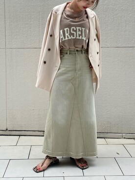 DouDou  阪急三番街店さん（レディース・153cm）の夏コーディネート