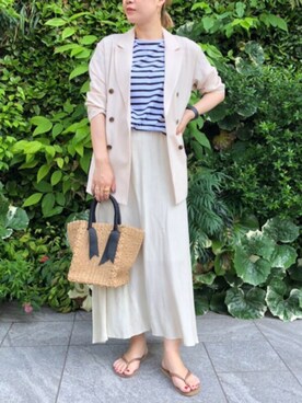 DouDou  阪急三番街店さん（レディース・164cm）の夏コーディネート