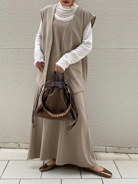 DouDou 阪急三番街店さん(レディース・154cm)の秋コーディネート