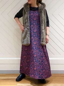 DouDou  阪急三番街店さん（レディース・162cm）の秋コーディネート