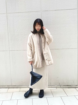 DouDou  阪急三番街店さん（レディース・162cm）の冬コーディネート