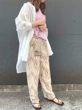 DouDou  阪急三番街店さん（レディース・162cm）の夏コーディネート