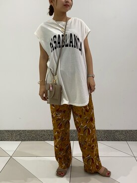 DouDou  阪急三番街店さん（レディース・154cm）の夏コーディネート