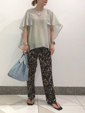 DouDou  阪急三番街店さん（レディース・164cm）の夏コーディネート