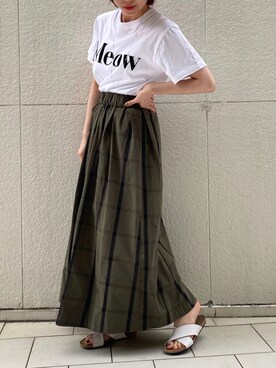 DouDou  阪急三番街店さん（レディース・158cm）の夏コーディネート