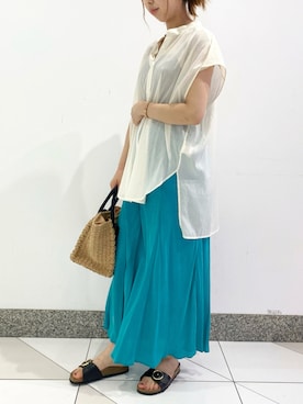 DouDou  阪急三番街店さん（レディース・162cm）の夏コーディネート