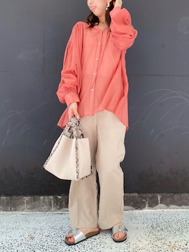 DouDou 阪急三番街店さん(レディース・162cm)の夏コーディネート