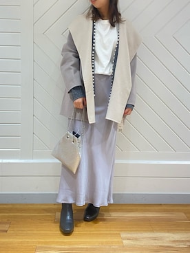 DouDou 阪急三番街店さん(レディース・165cm)の冬コーディネート