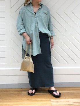 DouDou  阪急三番街店さん（レディース・162cm）の夏コーディネート