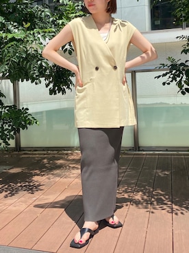DouDou  阪急三番街店さん（レディース・158cm）の夏コーディネート
