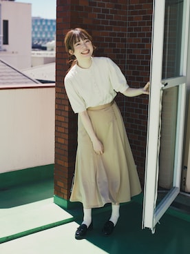 「idem（イデム）のアイテム」を使った、hibikiさん（レディース・159cm）の秋コーディネート