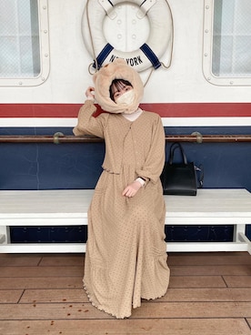 「idem（イデム）のアイテム」を使った、hibikiさん（レディース・159cm）の春コーディネート