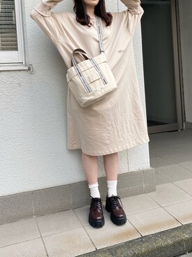 「idem（イデム）のアイテム」を使った、hibikiさん（レディース・159cm）の秋コーディネート