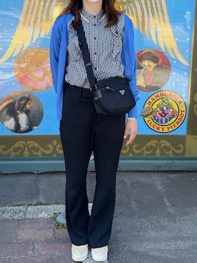 「Shine（シャイン）のアイテム（アクセサリー）」を使った、わかさん（レディース・160cm）の夏コーディネート