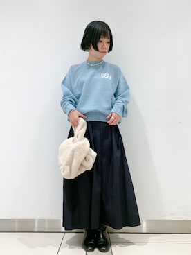 「URBAN RESEARCH（アーバンリサーチ）のアイテム（その他）」を使った、kazuyo.kさん（レディース・148cm）の秋コーディネート