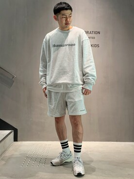 adidas（アディダス）の「ファレル・ウィリアムス ベーシックショーツ 